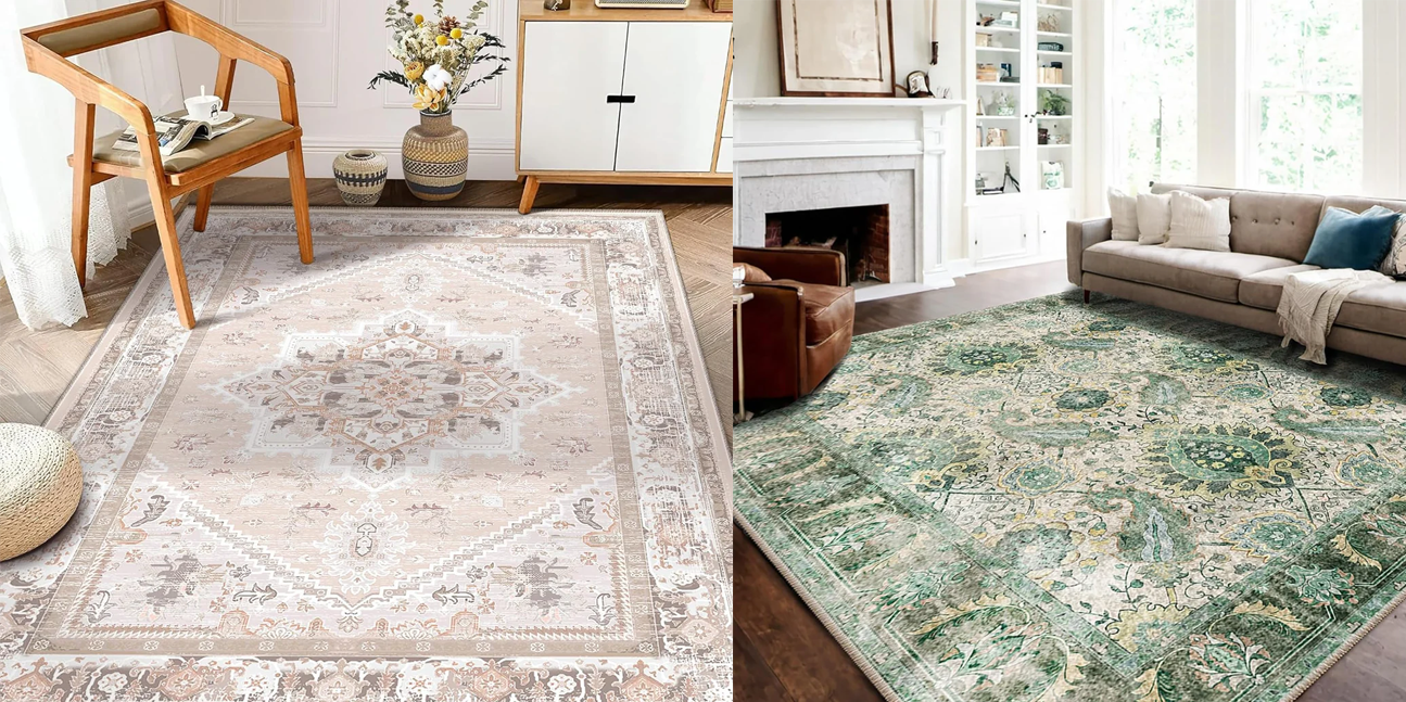 Southwestern, Vintage, Boho, and Abstract Rugs from Homerilla