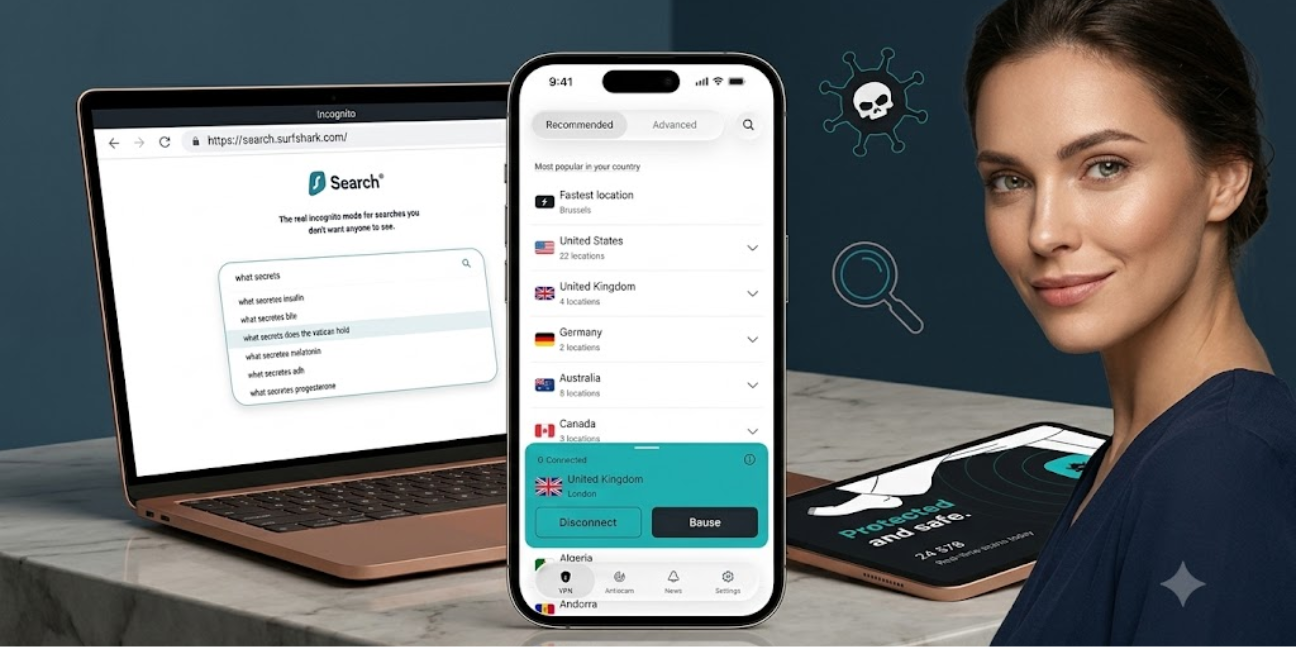 Surfshark Review: Comparing VPN, Antivirus, and Search for Complete Online Privacy
